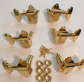 Grover Imperial stairstep 16:1 tuners, gold