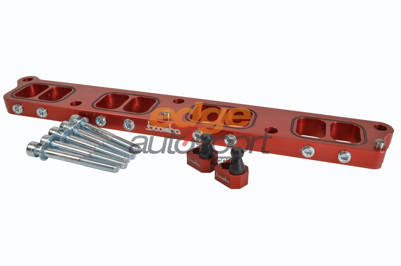 Boomba Racing Intake Manifold Spacer RED Ford Focus ST 20132017