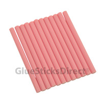 GlueSticksDirect  Pink Colored Glue Sticks mini X 4" 24 sticks