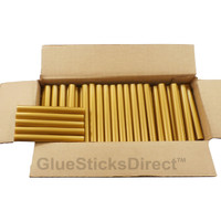 GlueSticksDirect  Gold Metallic Colored Glue Sticks 7/16" X 4" 5 lbs