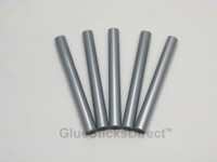 Silver Glitter Glue Sticks 7/16" X 4" 5 lbs bulk