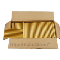 GlueSticksDirect Gold Metallic Glue Sticks 5/16" X 4" 5 lbs