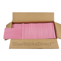 GlueSticksDirect Pink Colored Glue Sticks 5/16" X 4" 5 lbs