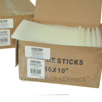 Twin Pack Wholesale® Hot Melt Glue Sticks 7/16" X 10" 50 lbs Bulk