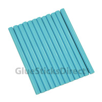 Turquoise Colored Glue Sticks Mini X 4" 24 sticks