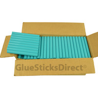 GlueSticksDirect Teal Colored Glue Sticks 7/16" X 4" 5 lbs