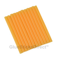 GlueSticksDirect Translucent Peach Colored Glue Sticks Mini X 4" 24 Sticks