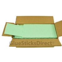 GlueSticksDirect Pastel Green Colored Glue Stick mini X 4" 5 lbs