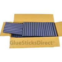 GlueSticksDirect  Blue Metallic Colored Glue Sticks 7/16" X 4" 5 lbs