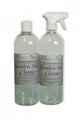 Brightly Green Stainless Steel Cleaner Concentrate 32oz with 32oz Empty Labeled Bottle