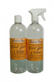 Brightly Green Wood Floor Cleaner Concentrate 32oz with 32oz Empty Labeled Bottle
