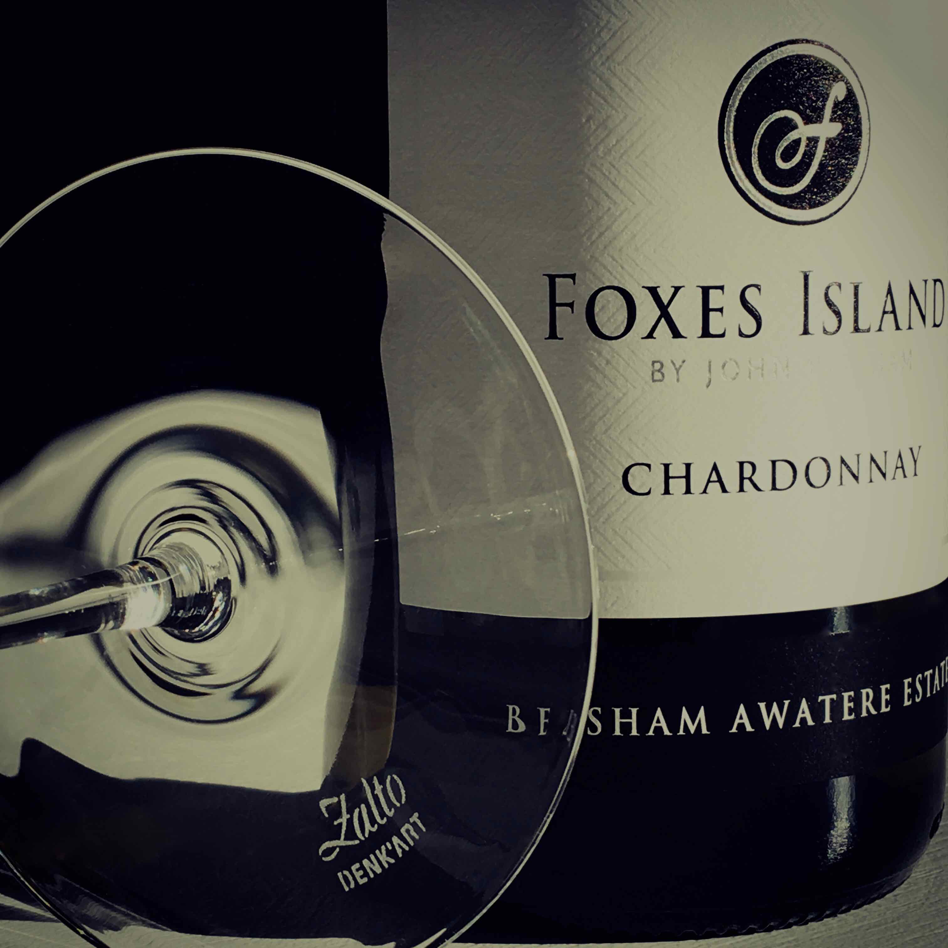 Foxes Island Chardonnay and Zalto Glasses