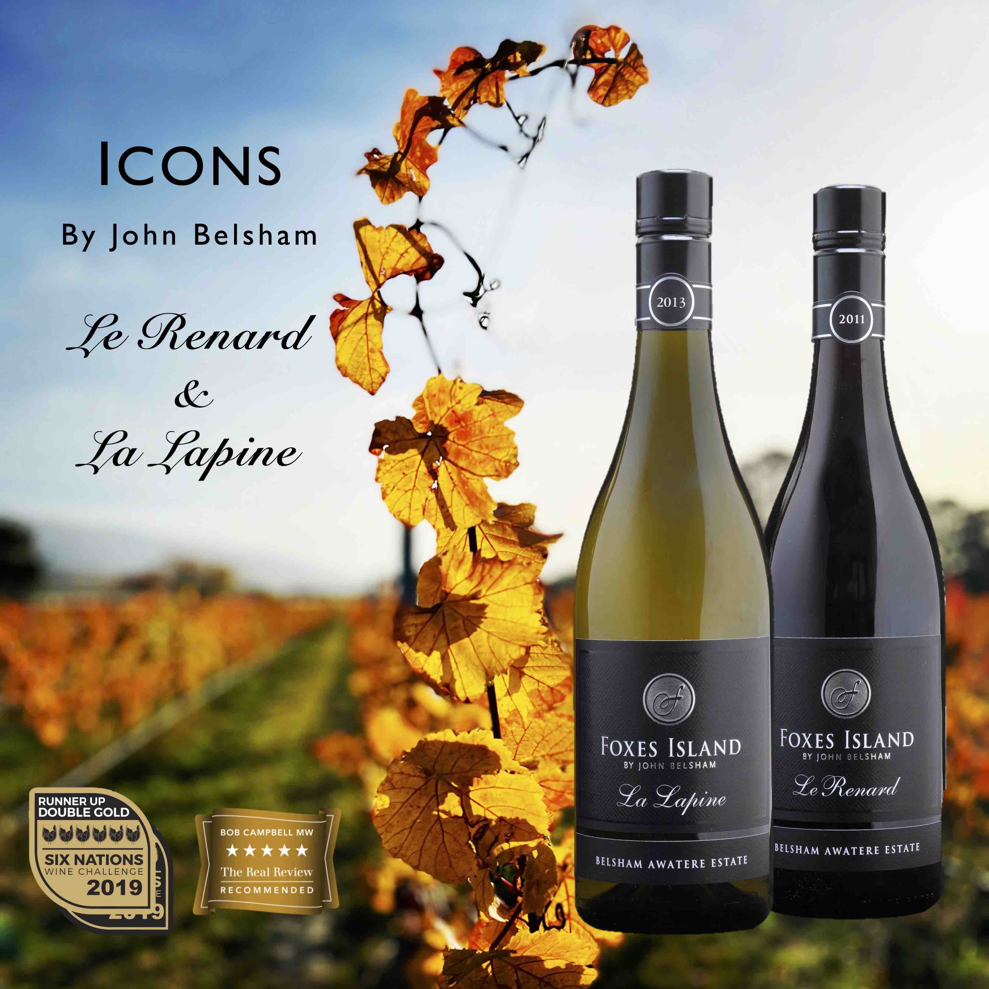 Foxes Island Icon Wines, Pinot Noir & Sauvignon Blanc