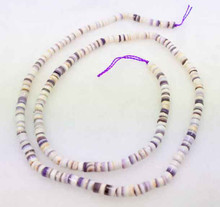 3 mm Wampum Heishi Beads