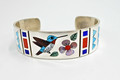 Zuni Hummingbirds Inlay Bracelet 