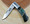 SANTA FE STONEWORKS LOCK BACK KNIFE chrysocolla Jet Stone 440C Pocket Knife