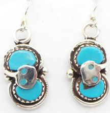 Effie Calavaza  Turquoise Earrings