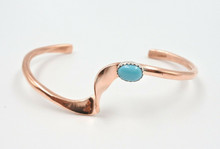 Navajo Handmade Copper Bracelet
