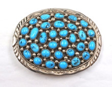 Belt Buckle Sleeping Beauty Turquoise Belt Buckle