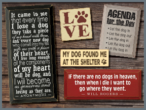 Wooden Signs - Pet Signs - Dog Signs - Sawdust City LLC