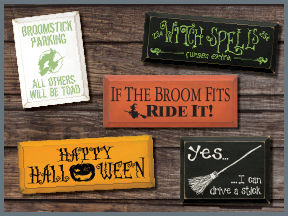 halloween signs