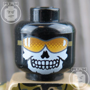 COD Ghost LEGO Minifigure Head