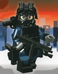 Minifig not included