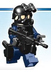 Minifig not included