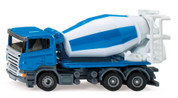 Siku 1896 - Scania R380 3-Axle Truck with Liebherr Cement Mixer - 1:87 Scale