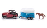 Siku 1651 - Jeep Wrangler with Horse Float