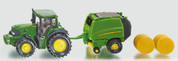 Siku 1665 - John Deere 7530 Tractor with 990 Baler