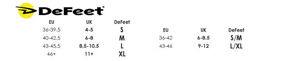 DeFeet-sock-size-guide