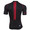 Ride Tech Stripe Jersey Black and Red Back View