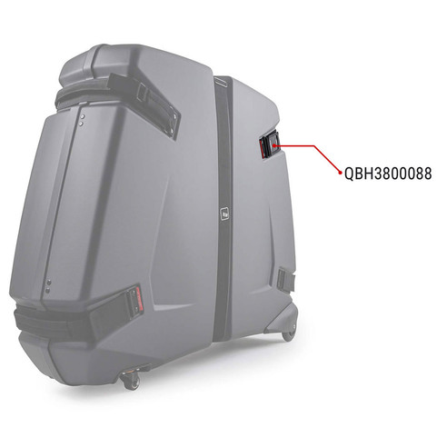 B&W Bike Box 2.0 Spare Parts Top Back Strap Name Tag