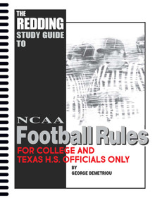 (SPIRAL BOUND) 2023 Redding Study Guide to Football - NCAA Edition