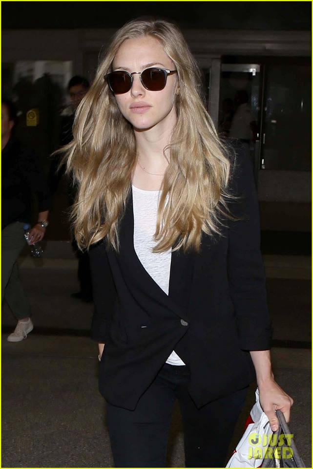 Amanda Seyfried wearing MATSUDA 2808H Sunglasses - LuxuryEyesite.com