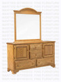 Maple Country Lane Dresser  18''D x 36''H x 64''W