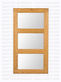Maple Triple Wall Mirror 42''W x 22''H