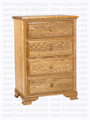 Maple Country Lane Chest of Drawers 18''D x 30''W x 43''H