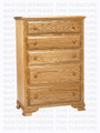 Maple Country Lane Chest of Drawers 18''D x 34''W x 58''H