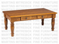 Maple Country Lane Coffee Table With 2 Drawers  28''D x 48''W x 19''H