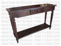 Maple Country Lane Hall Table With Drawer And Shelf 14''D x 48''W x 30''H