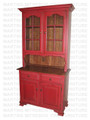 Maple Country Lane Hutch And Buffet 18''D x 48''W x 83''H