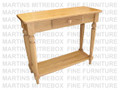 Pine Country Lane Hall Table With Drawer And Shelf 14''D x 36''W x 30''H