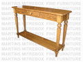 Pine Country Lane Hall Table With Drawer And Shelf 14''D x 48''W x 30''H