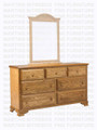 Oak Country Lane Dresser 18''D x 46''H x 54''W