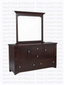 Oak Montana Dresser 8 Drawers 18''D x 36''H x 64''W