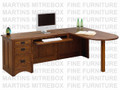 Oak Montana L - Shaped Desk