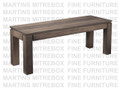 Maple Contempo Bench 16''D x 60''W x 18''H With Wood Seat