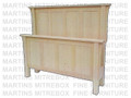 Wormy Maple Double Flat Top Mission Panel Bed